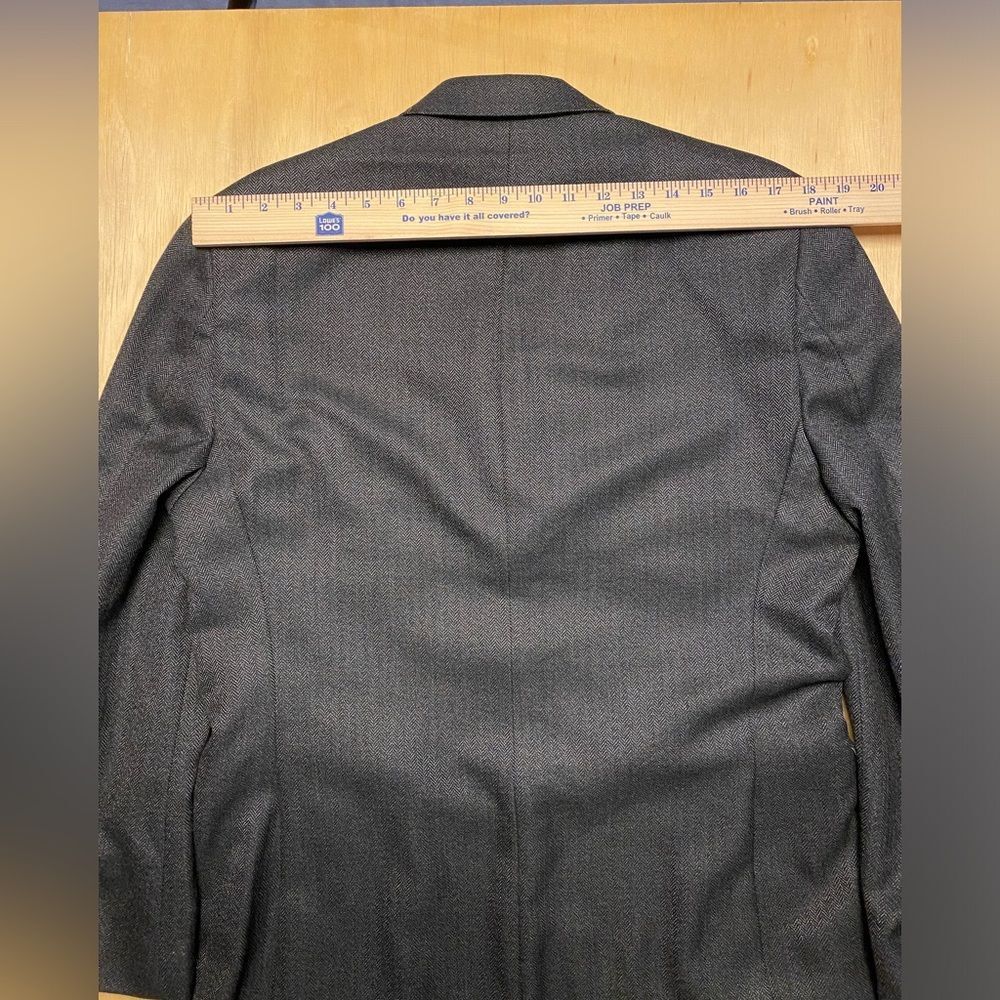 Michael Kors Gray Herringbone Suit Jacket Blazer Sport Coat - Picture 12 of 13